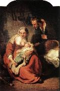 The Holy Family x REMBRANDT Harmenszoon van Rijn